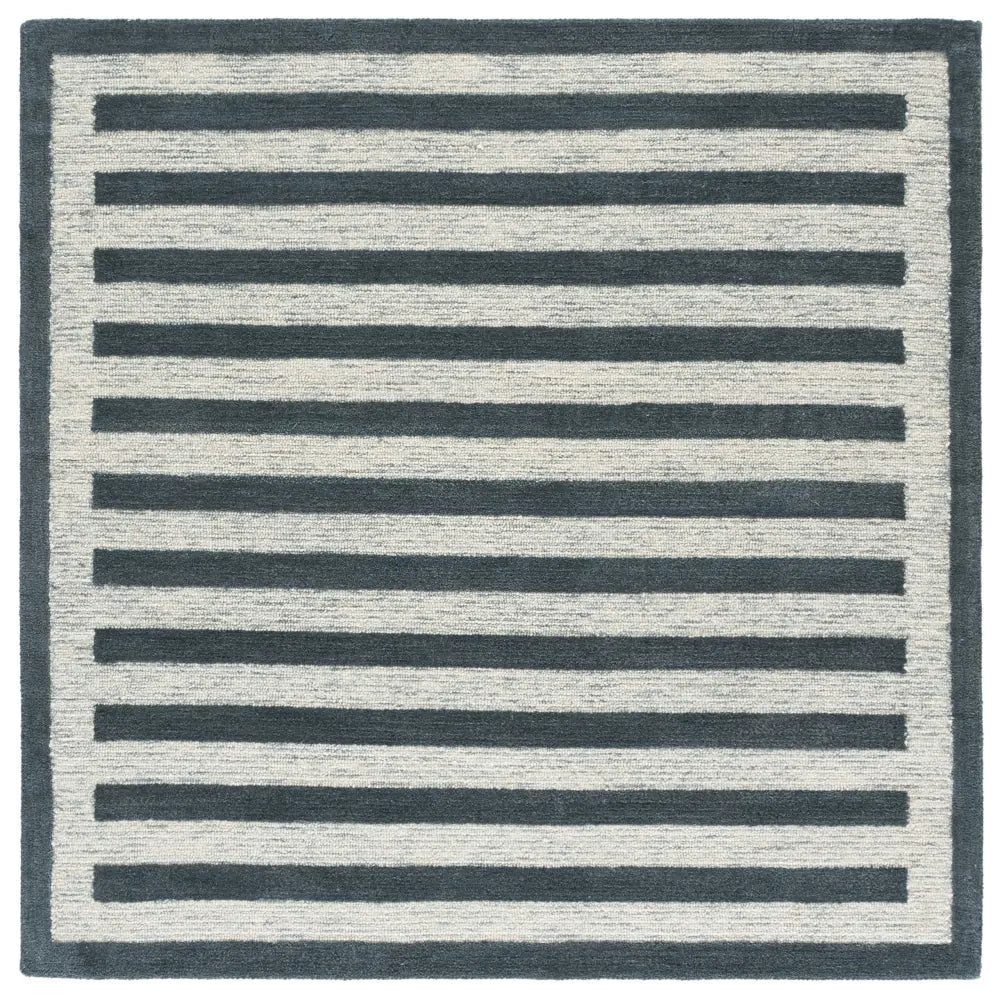 Safavieh Ebony 6'-0" x 6'-0" Rug in Blue / Ivory