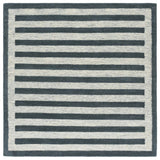 Safavieh Ebony 6'-0" x 6'-0" Rug in Blue / Ivory