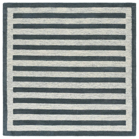 Safavieh Ebony 6'-0" x 6'-0" Rug in Blue / Ivory