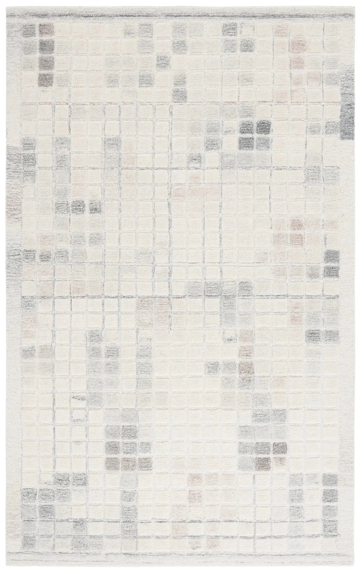 Safavieh Ebony 4'-0" x 6'-0" Rug in Ivory / Grey