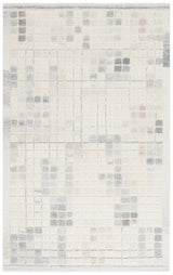 Safavieh Ebony 4'-0" x 6'-0" Rug in Ivory / Grey