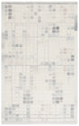 Safavieh Ebony 4'-0" x 6'-0" Rug in Ivory / Grey