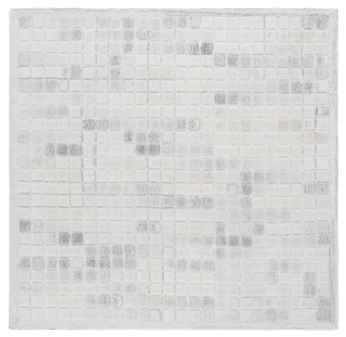 Safavieh Ebony 6'-0" x 6'-0" Rug in Ivory / Grey