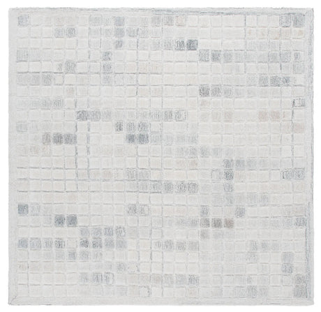 Safavieh Ebony 6'-0" x 6'-0" Rug in Ivory / Grey