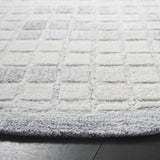 Safavieh Ebony 6'-0" x 6'-0" Rug in Ivory / Grey