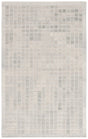 Safavieh Ebony 4'-0" x 6'-0" Rug in Grey