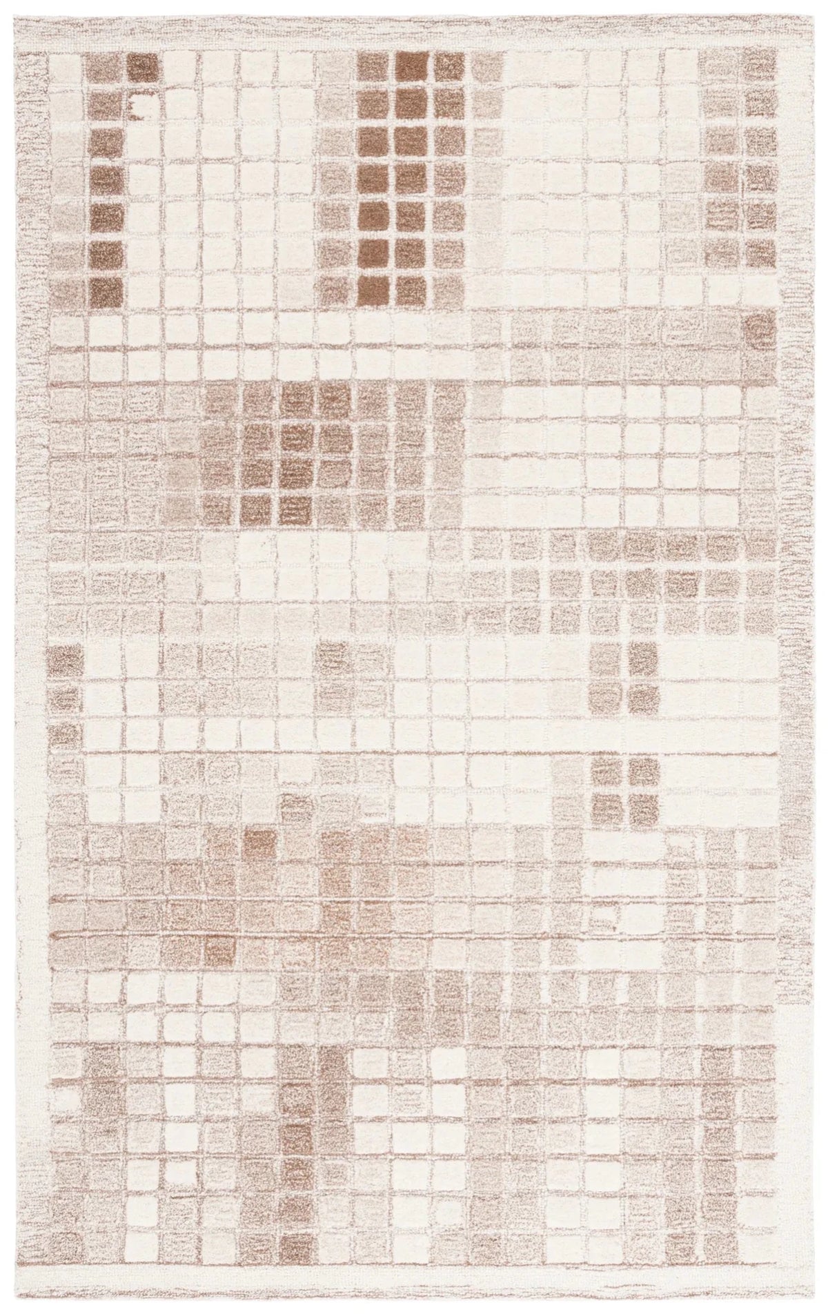 Safavieh Ebony 4'-0" x 6'-0" Rug in Ivory / Brown