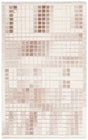 Safavieh Ebony 4'-0" x 6'-0" Rug in Ivory / Brown