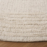 Safavieh Ebony 6'-0" x 6'-0" Rug in Ivory / Beige