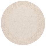 Safavieh Ebony 6'-0" x 6'-0" Rug in Ivory / Beige