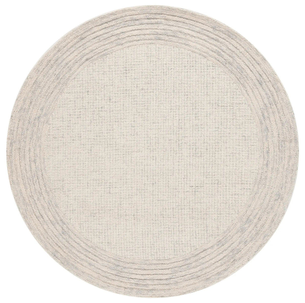 Safavieh Ebony 6'-0" x 6'-0" Rug in Grey / Ivory