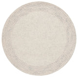Safavieh Ebony 6'-0" x 6'-0" Rug in Grey / Ivory