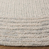 Safavieh Ebony 6'-0" x 6'-0" Rug in Grey / Ivory
