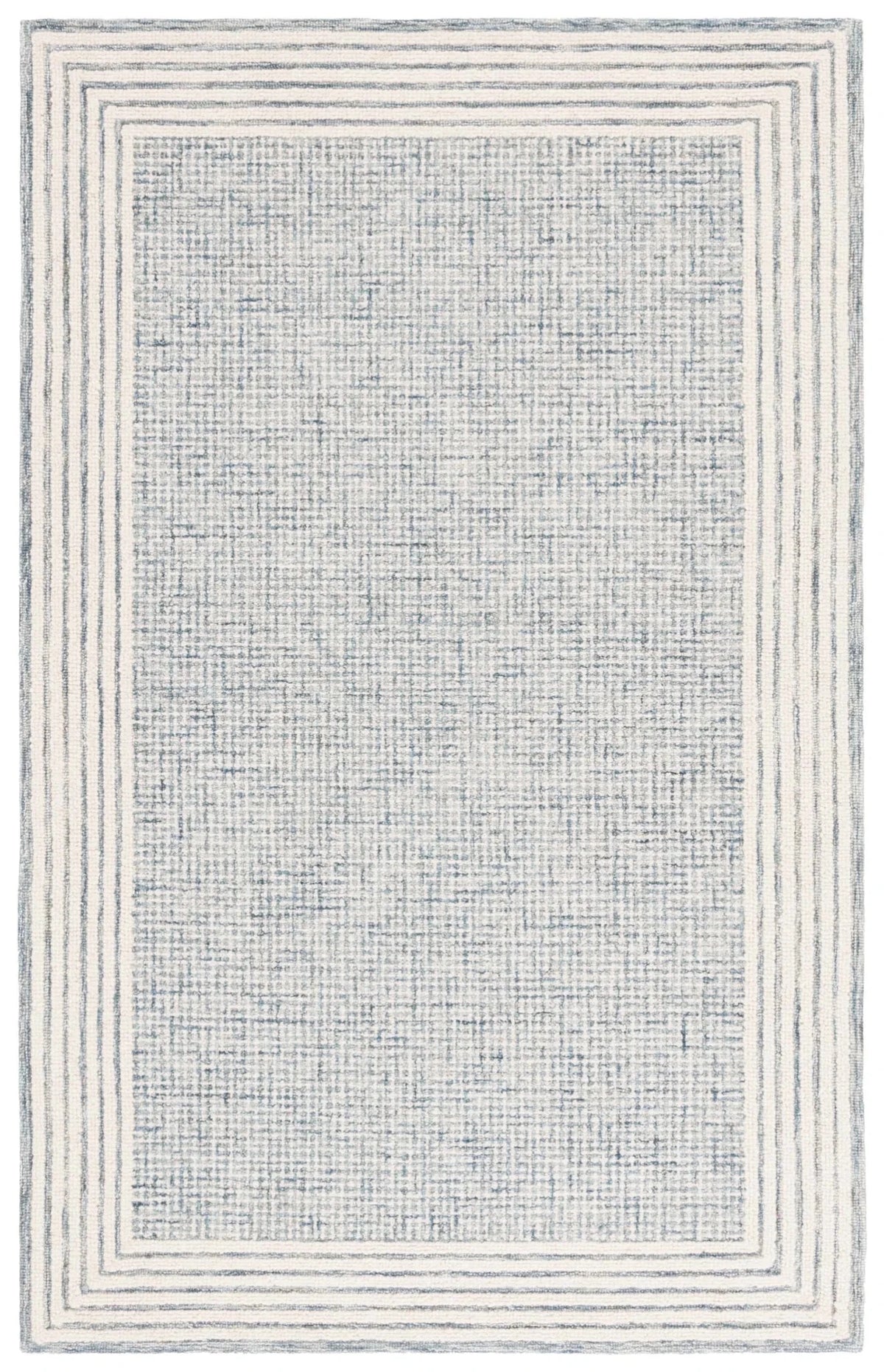 Safavieh Ebony 4'-0" x 6'-0" Rug in Blue / Ivory