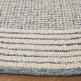 Safavieh Ebony 6'-0" x 6'-0" Rug in Blue / Ivory