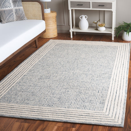 Safavieh Ebony Ebn425M Blue/Ivory Rug - Safavieh - ebn425m - 4