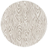 Safavieh Ebony 6'-0" x 6'-0" Rug in Grey / Ivory