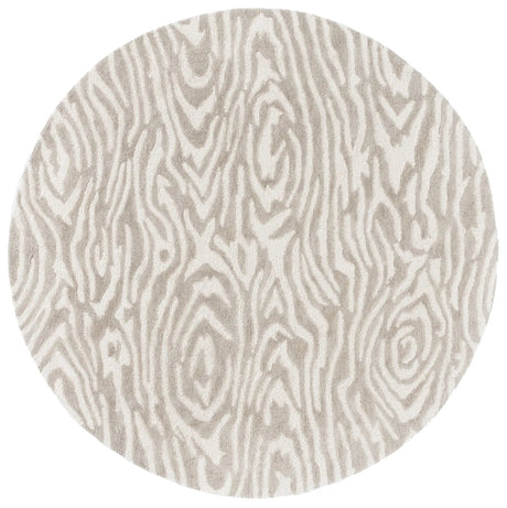 Safavieh Ebony 6'-0" x 6'-0" Rug in Grey / Ivory