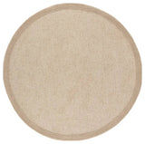 Safavieh Ebony 6'-0" x 6'-0" Rug in Beige