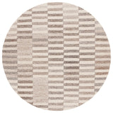 Safavieh Ebony 6'-0" x 6'-0" Rug in Beige / Ivory
