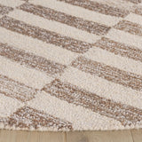 Safavieh Ebony 6'-0" x 6'-0" Rug in Beige / Ivory