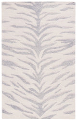 Safavieh Ebony 4'-0" x 6'-0" Rug in Grey / Ivory