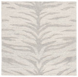 Safavieh Ebony 6'-0" x 6'-0" Rug in Grey / Ivory