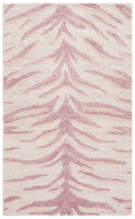 Safavieh Ebony 3'-0" x 5'-0" Rug in Pink / Ivory