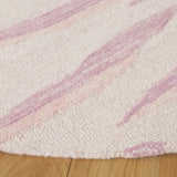 Safavieh Ebony 6'-0" x 6'-0" Rug in Pink / Ivory