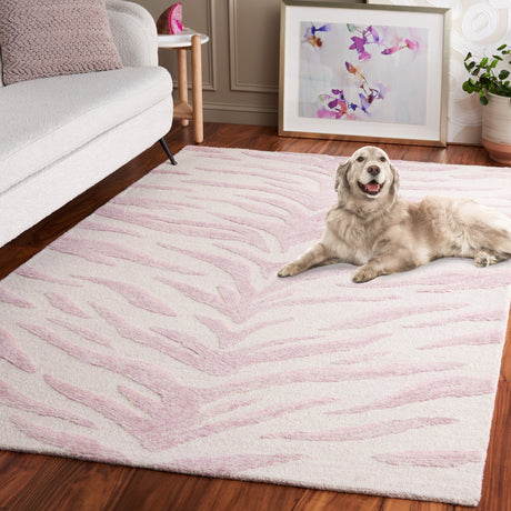 Safavieh Ebony Ebn603U Pink/Ivory Rug - Safavieh - ebn603u - 6r