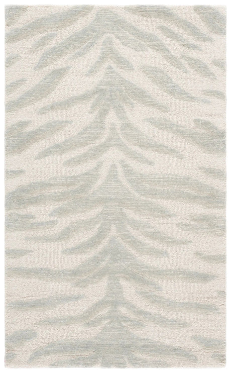 Safavieh Ebony 3'-0" x 5'-0" Rug in Green / Ivory