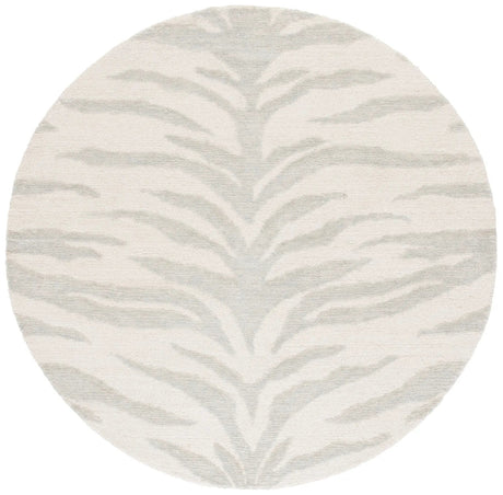 Safavieh Ebony 6'-0" x 6'-0" Rug in Green / Ivory