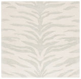 Safavieh Ebony 6'-0" x 6'-0" Rug in Green / Ivory