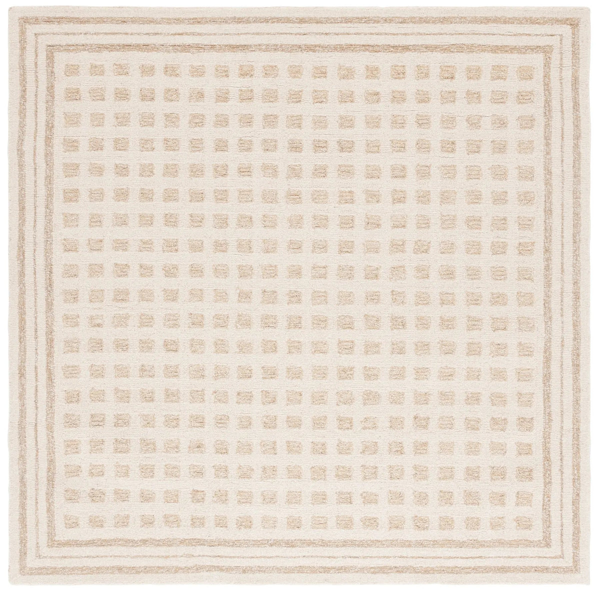 Safavieh Ebony 6'-0" x 6'-0" Rug in Ivory / Beige
