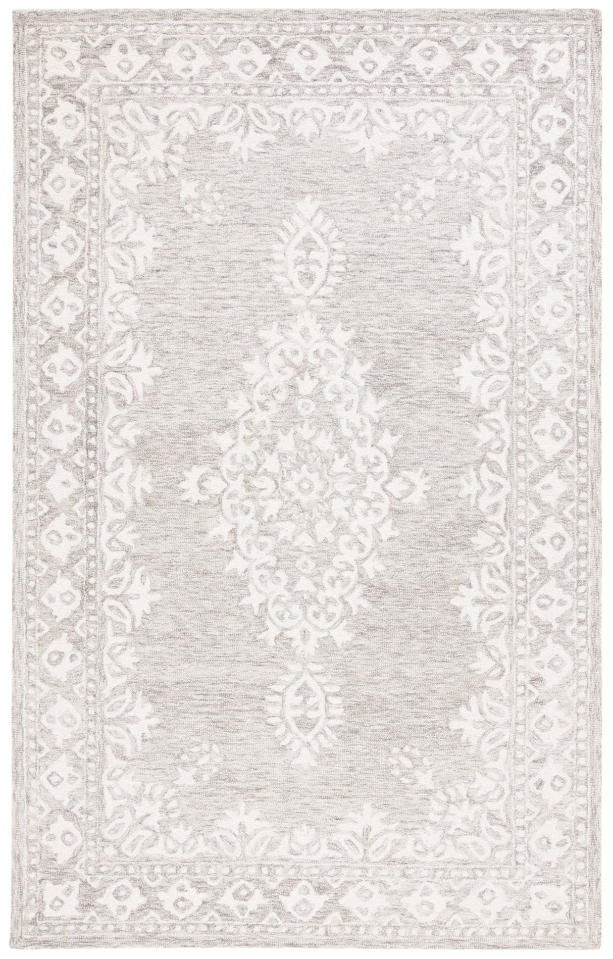 Safavieh Ebony Ebn650F Grey/Ivory Rug - Safavieh - ebn650f - 3