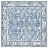 Safavieh Ebony 5'-0" x 5'-0" Rug in Blue / Ivory