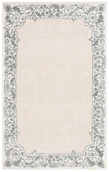 Safavieh Ebony 4'-0" x 6'-0" Rug in Ivory / Grey