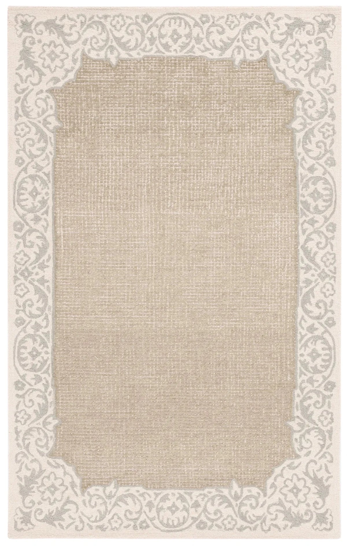 Safavieh Ebony 4'-0" x 6'-0" Rug in Beige / Green