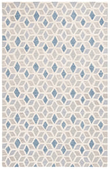 Safavieh Ebony 4'-0" x 6'-0" Rug in Ivory / Blue