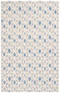 Safavieh Ebony 4'-0" x 6'-0" Rug in Ivory / Blue