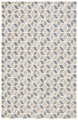 Safavieh Ebony 4'-0" x 6'-0" Rug in Ivory / Grey