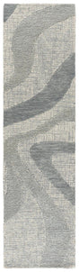 Safavieh Ebony 2'-3" x 9'-0" Rug in Blue / Ivory