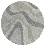 Safavieh Ebony 6'-0" x 6'-0" Rug in Blue / Ivory