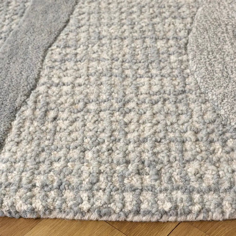 Safavieh Ebony 6'-0" x 6'-0" Rug in Blue / Ivory