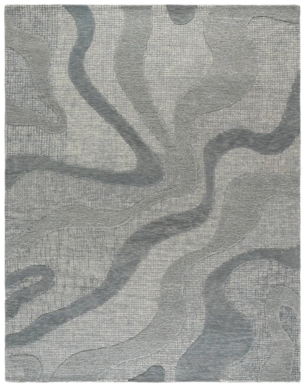 Safavieh Ebony 8'-0" x 10'-0" Rug in Blue / Ivory