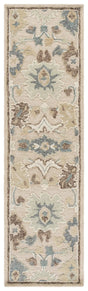 Safavieh Ebony 2'-3" x 8'-0" Rug in Beige / Grey