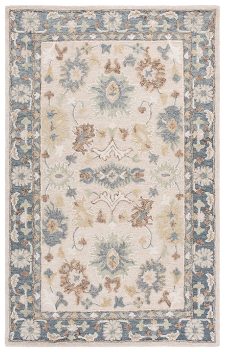 Safavieh Ebony 4'-0" x 6'-0" Rug in Beige / Grey