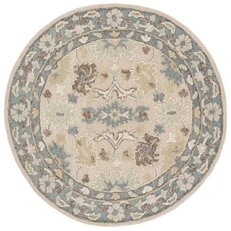Safavieh Ebony 6'-0" x 6'-0" Rug in Beige / Grey