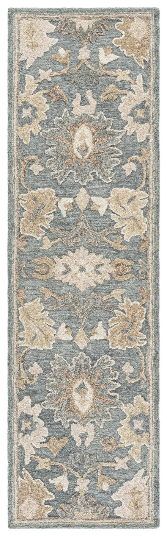 Safavieh Ebony 2'-3" x 8'-0" Rug in Grey / Beige