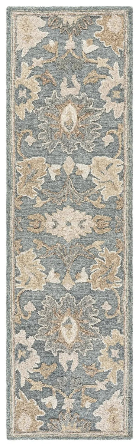 Safavieh Ebony 2'-3" x 8'-0" Rug in Grey / Beige